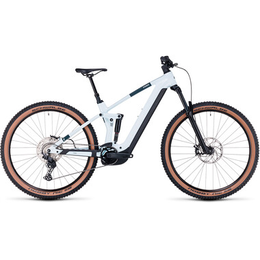 Mountain Bike eléctrica CUBE STEREO HYBRID 140 HPC Pro 625 27,5/29" Blanco 2023 0